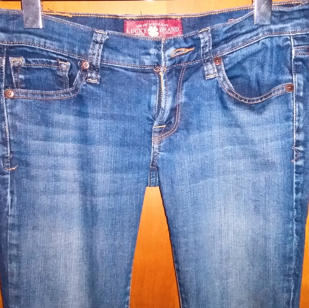 Lucky brand charlie skinny jeans 26